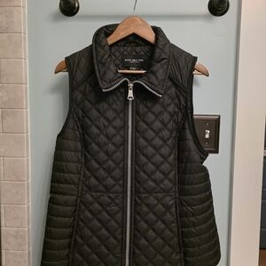 Marc New York Black Quilted Vest